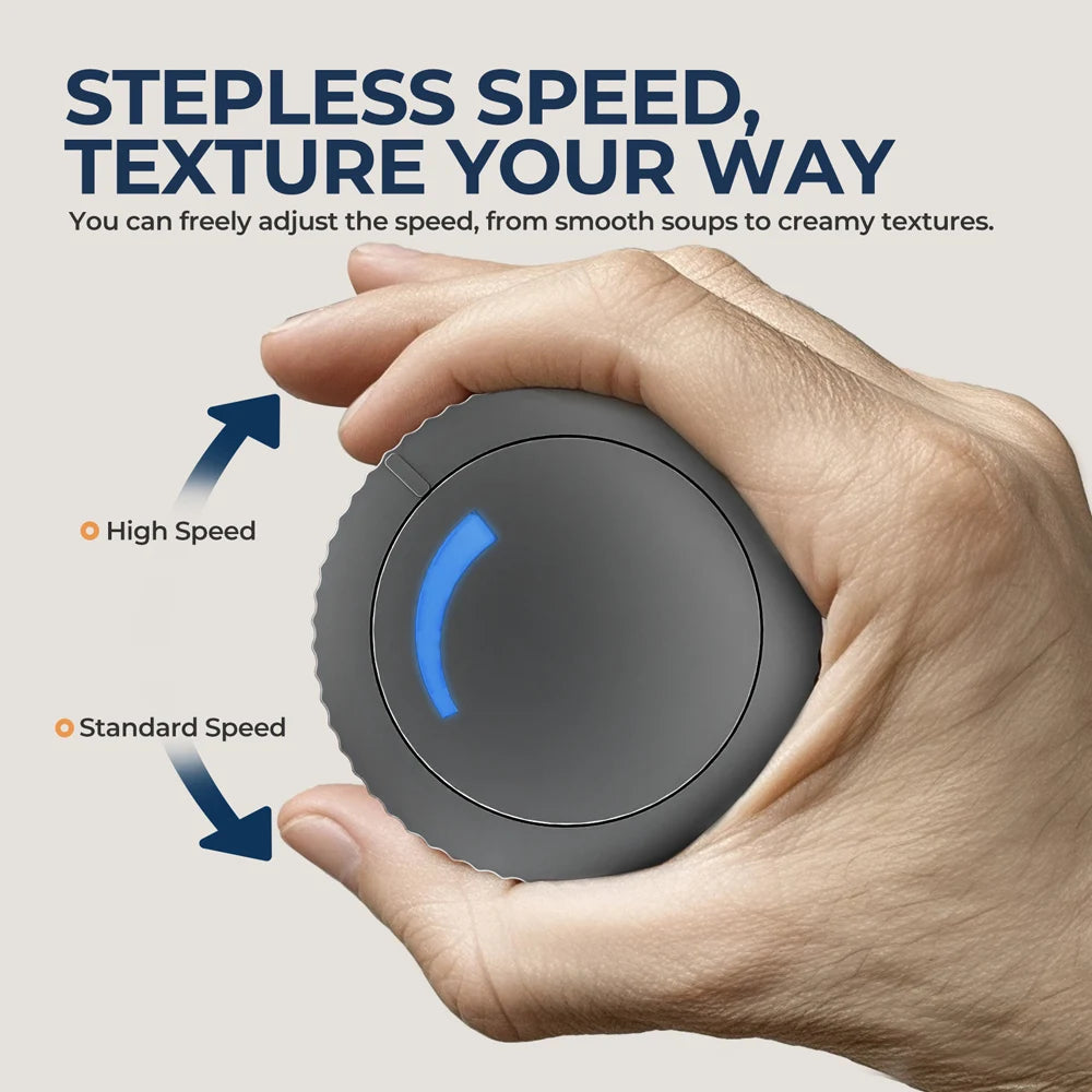 Hand Immersion Blender Powerful 4-in-1,Stainless Steel Stick Food Mixer,700ml Mixing Beaker,500ml Processor,Whisk, 1200W MAX