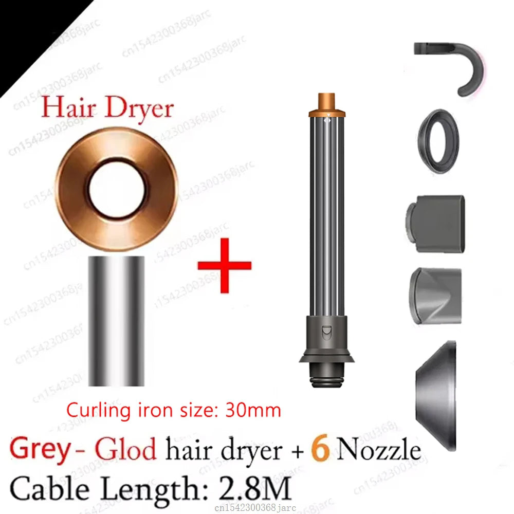 SenCiciMen Professinal Hair Dryer Negative Ion Blow Dryer Quick Dry Leafless Hairdryer Salon Home Constant Temperature Hair Care