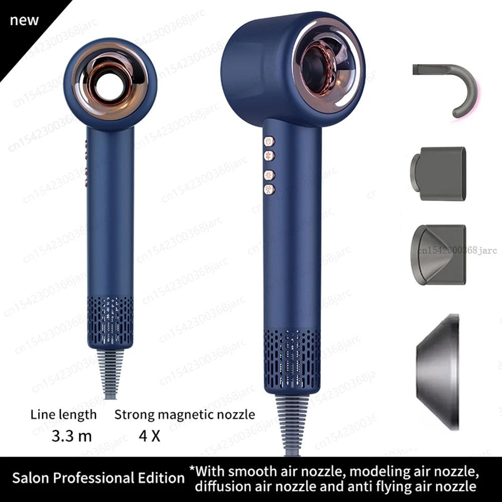 Super Hair Dryer 220V Leafless Hair dryer Personal Hair Care Styling Negative Ion Tool Constant Anion Electric Hair Dryers