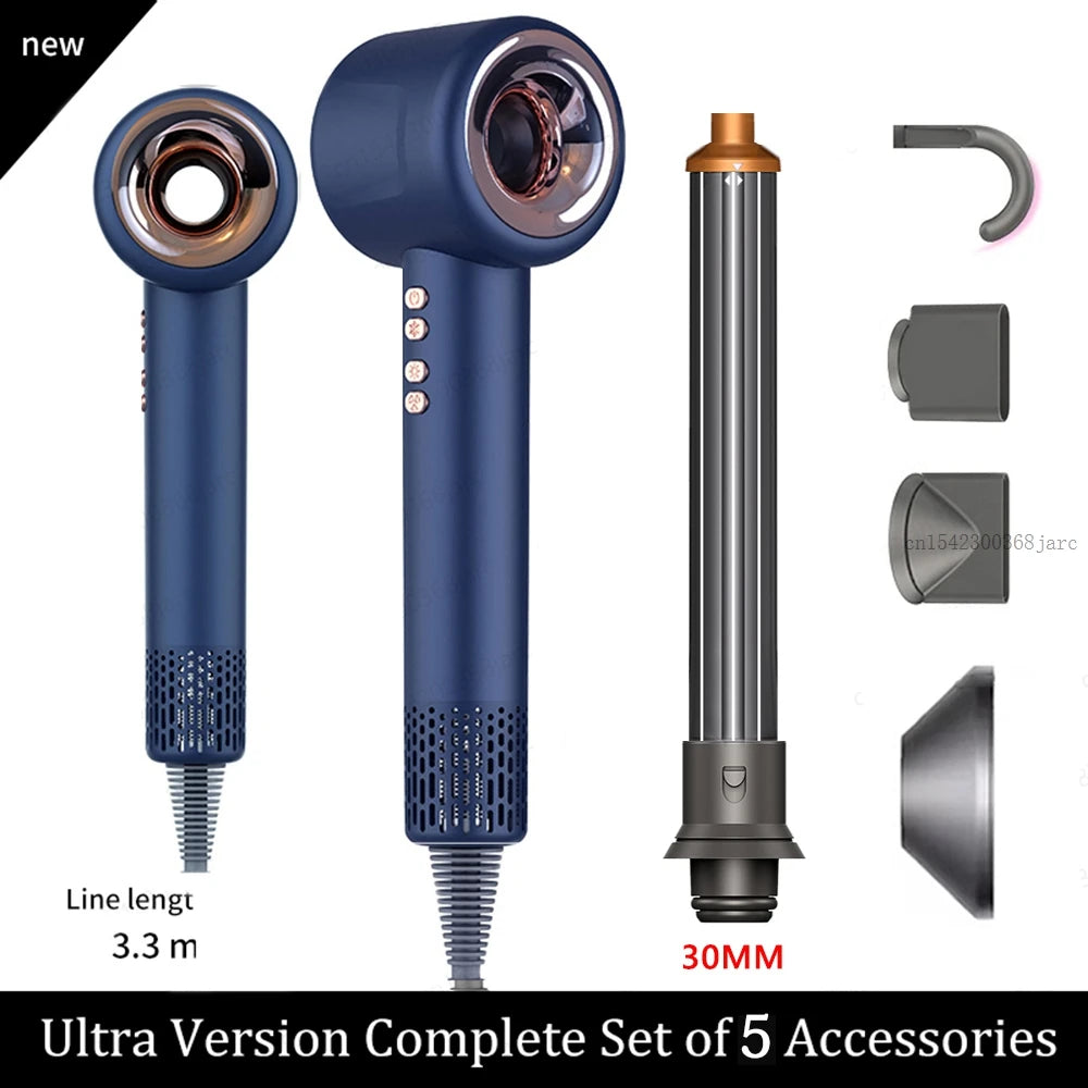 Super Hair Dryer 220V Leafless Hair dryer Personal Hair Care Styling Negative Ion Tool Constant Anion Electric Hair Dryers